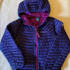 Girls Eddie Bauer down jacket